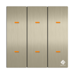 6Gang WIFI Switch - Champagne Gold - Image 2