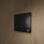 3Gang Light Switch - Pearlescent Black - Image 6