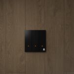 3Gang Light Switch - Pearlescent Black - Image 4