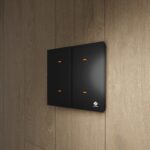 4Gang Touch Switch - Pearlescent Black - Image 6