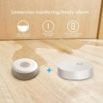 Water Leak Sensor,Water Level Monitor,Wireless Zigbee Smart Home Water Leakage Detector Water Immersing Sensor,Remote Flooding Detector Alarm Safety Detector Automatic Household Alarm Sensor