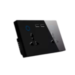 2Gang Multi Socket With Dual USB Port - USB Switch Socket - Image 2