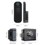Smart Thumbprint Door Lock - Smart Card Door Lock - Image 3