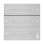 6Gang Light Switch - Metallic Silver - Image 2