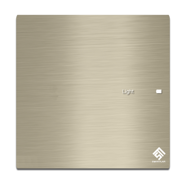 1Gang Touch Smart Switch Champagne Gold