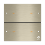 4Gang Touch Smart Switch Champagne Gold - Image 2