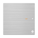 1 Gang WIFI Smart Switch Metallic Silver - Image 2