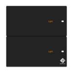 2 Gang WIFI Smart Switch Pearlescent Black - Image 2