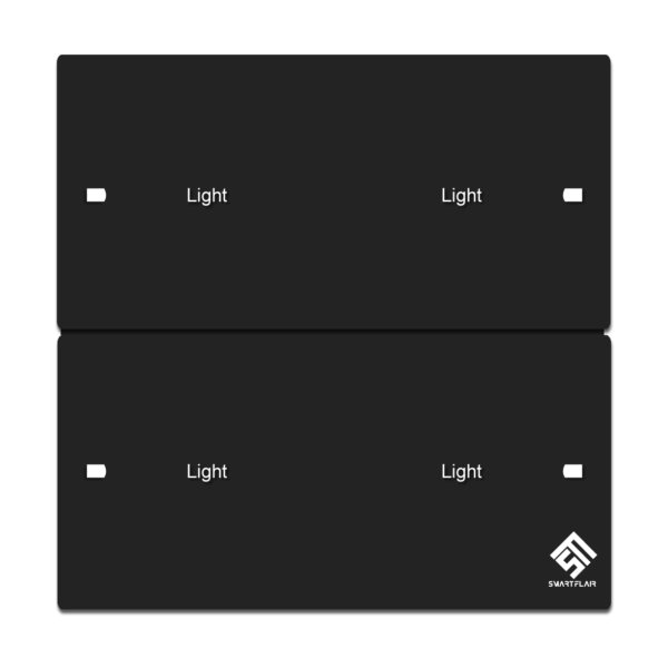 4 Gang WIFI Smart Switch Pearlescent Black