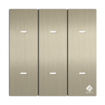 6Gang WIFI Switch - Champagne Gold