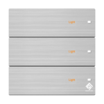 3Gang WIFI Switch - Metallic Silver - Image 2