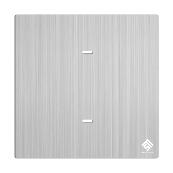 1 Gang 2Way Smart Switch - Metallic Silver