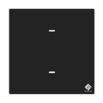 1Gang 2Way WIFI switch - Pearlescent Black