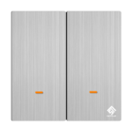 2Gang Smart Switch - Metallic Silver - Image 2