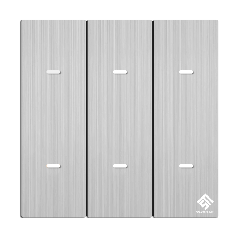 6Gang Smart Switch - Metallic Silver