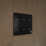 Six-Gang WIFI Switch - Pearlescent Black