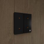 4Gang Touch Switch - Pearlescent Black - Image 2
