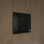 Six-Gang WIFI Switch - Pearlescent Black - Image 2