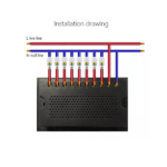 8Gang Smart Light Switch - Smart Touch Switch - Image 3