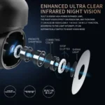 1080P Smart Wireless CCTV Camera - Image 4