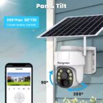 3MP Outdoor Solar Powered Wireless Security PTZ Camera - Image 3