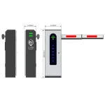 Automatic Car Parking Boom Barrier Gate