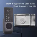 Double Side Smart Fingerprint Door Lock - Waterproof Lock - Image 3