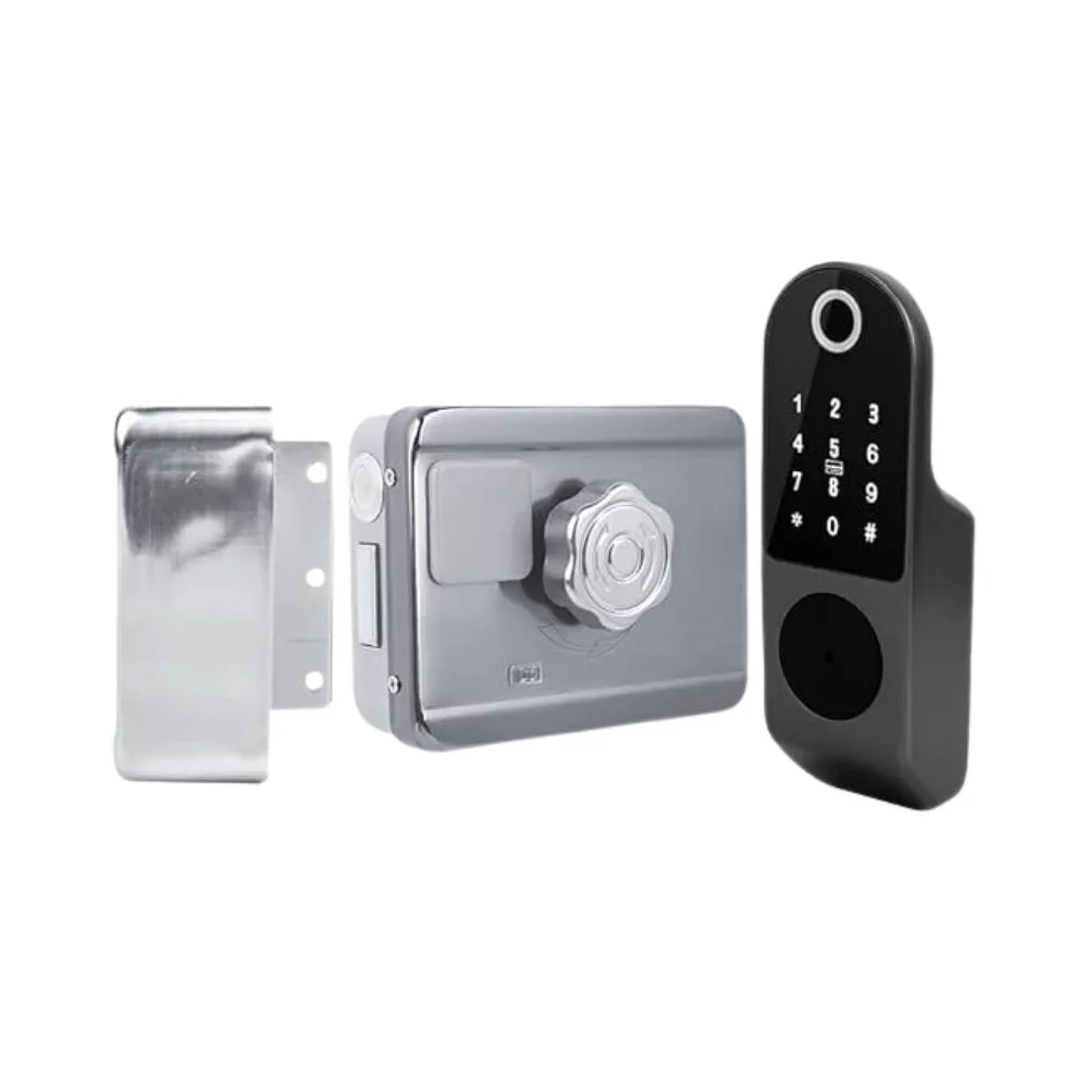 Electronic Smart Door Lock and Anti-Theft for Home Office - 1 Electronic Smart Door Lock and Anti-Theft for Home Office
