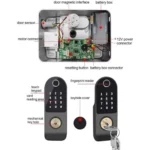 Electronic Smart Door Lock and Anti-Theft for Home Office
