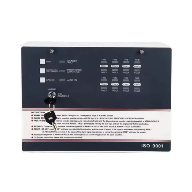 110V Fire Alarm Control Panel 1/2/4 Zones Fire Detection System