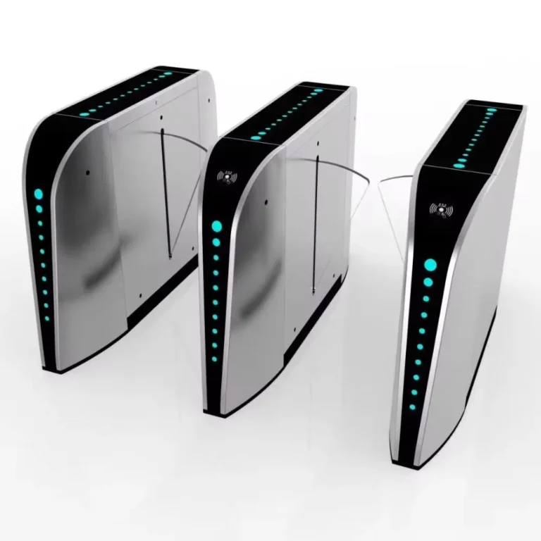 ESD Pedestrian Flap Barrier 900/600mm Turnstile Gate