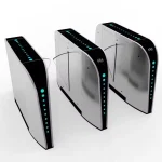 ESD Pedestrian Flap Barrier 900/600mm Turnstile Gate