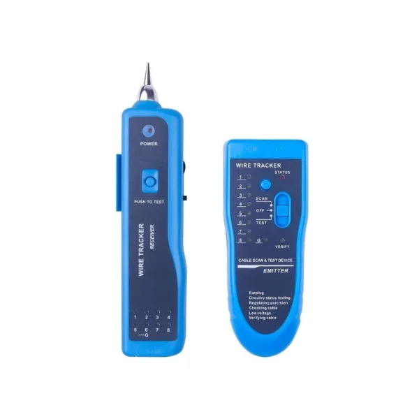 RJ11, RJ45 Wire Tracker and Network Cable Tester