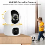 SriHD 6MP Dual Lens Smart Indoor CCTV Camera - Image 4