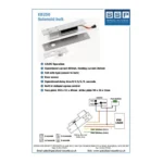 DC12V Stainless Steel Electric Bolt Lock for Automatic Door