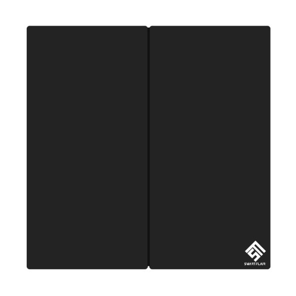 2 Gang 2 Way Mechanical Switch Pearlescent Black