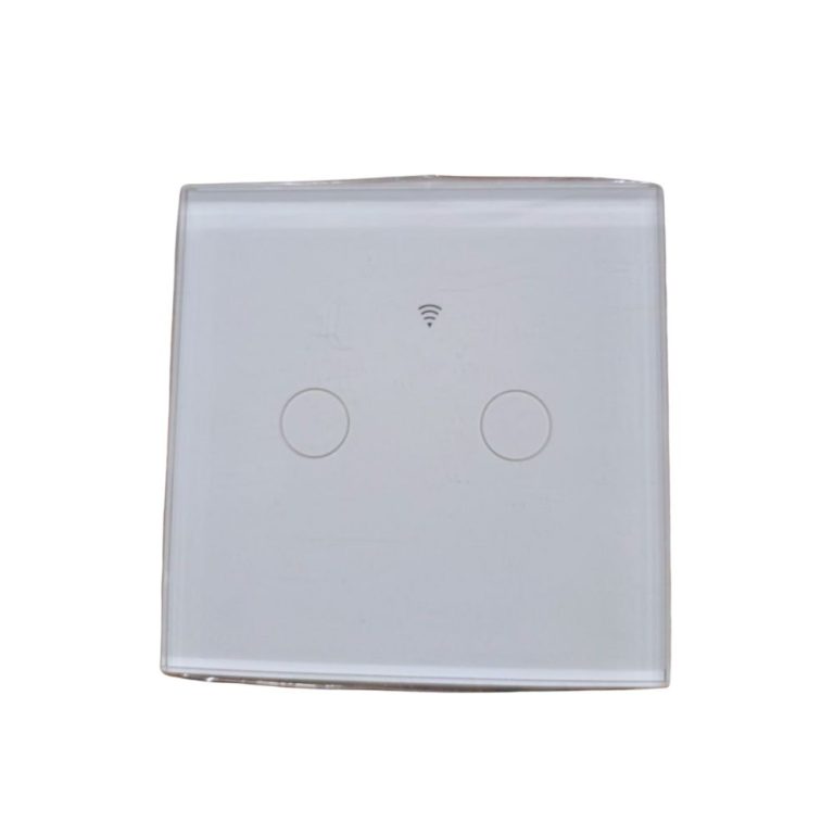 Smart Wi-Fi Touch Switch Featuring Two Touch Buttons