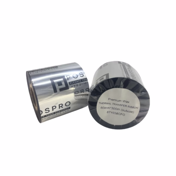 Pospro Premium Wax Ribbon (60mm x 300meter)