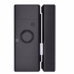 Smart Digital Glass Door Lock with Fingerprint, Keypad & Key Backup