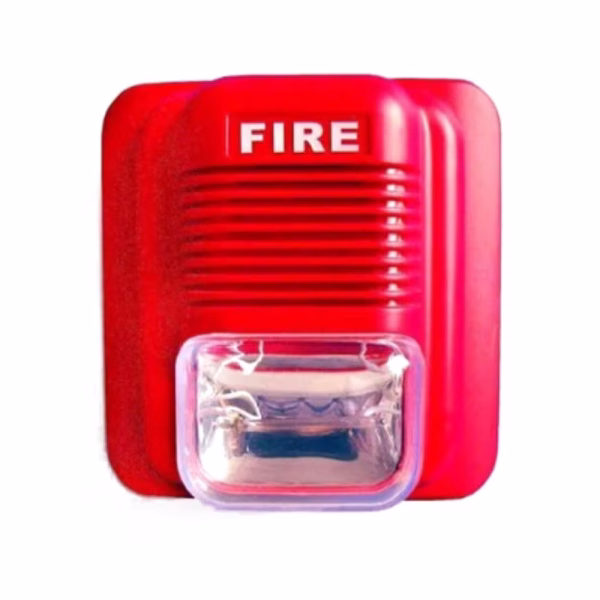 Wall Mount Fire Alarm Siren with Strobe