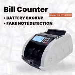 Bill Counter Machine with Battery Backup and Fake Note Detection