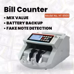 Bill Counter Machine with Mix Value Battery Backup and Fake Note Detection