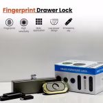 F182 Fingerprint Drawer Lock – Smart Cabinet Lock with Tuya Bluetooth