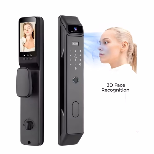 Smart 3D Face Recognition Digital Door Lock with Tuya App