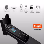 Smart Access Control Door Lock with Fingerprint PIN & App Control