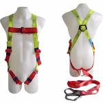 Full Body Safety Harness with Single Lanyard