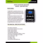 JBYD-6070 Pro Note Counting Machine