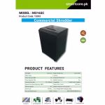 M3165C Commercial Cross Cut Paper Shredder