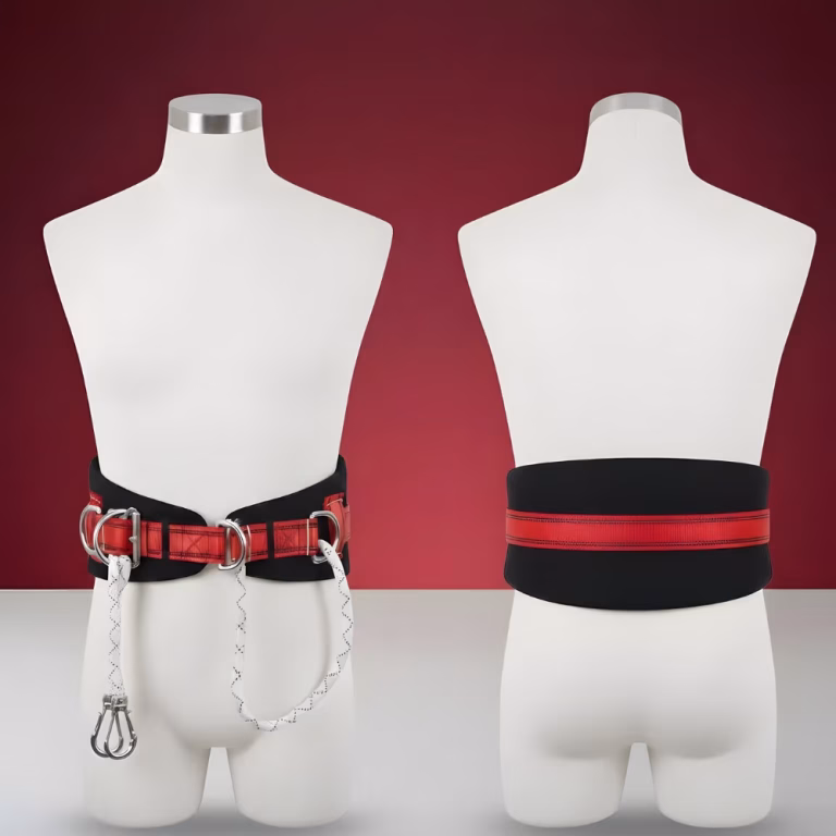 Padded Safety Belt with Rope Lanyard