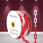 Plastic Safety Chain Roll 6mm x 25M / 8mm x 25M